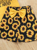 Load image into Gallery viewer, Vicky Princess Printed T-shirt &amp; Sunflower Short