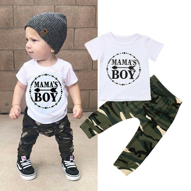MAMA'S BOY COTTON SET