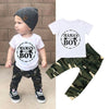 Load image into Gallery viewer, MAMA&#39;S BOY COTTON SET