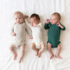 Tim Long Sleeve Romper with Snap Button