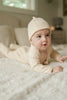 Load image into Gallery viewer, Organic Cotton Long Sleeved Footie Bodysuit with Beanie