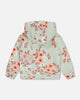 Printed Flowers French Terry Hoodie