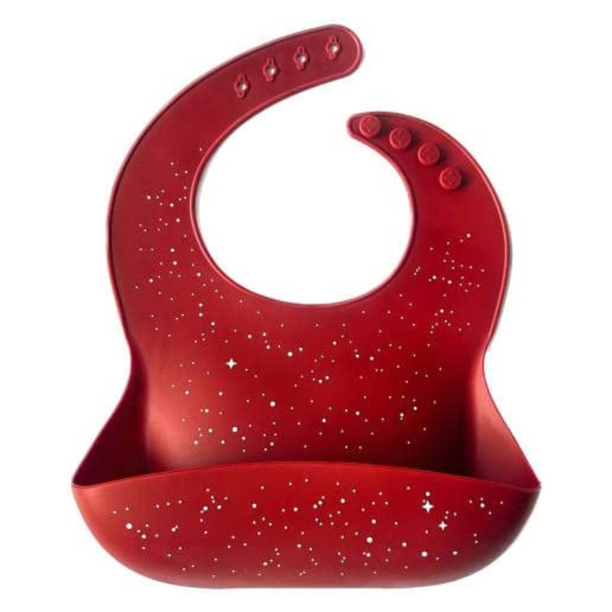 Silicone Baby Bibs - Waterproof and Adjustable Feeding Bib - Easy to Clean Material - Made from High-Quality Food Grade Silicone