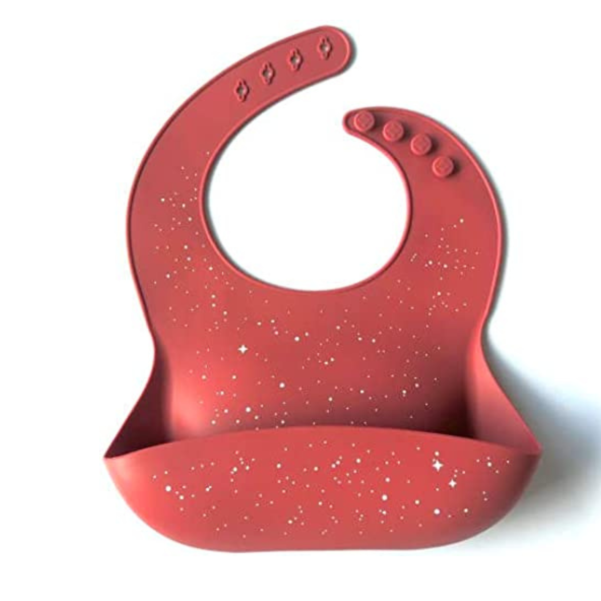 Silicone Baby Bibs - Waterproof and Adjustable Feeding Bib - Easy to Clean Material - Made from High-Quality Food Grade Silicone
