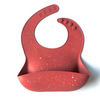 Silicone Baby Bibs - Waterproof and Adjustable Feeding Bib - Easy to Clean Material - Made from High-Quality Food Grade Silicone
