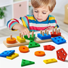 Wooden Sorting Stacking Puzzle Toys