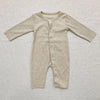 Berly Dot Ribbed Botton Up Overall With Bunny Hat