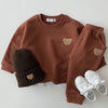 Load image into Gallery viewer, Two-Piece Cotton Bear Set
