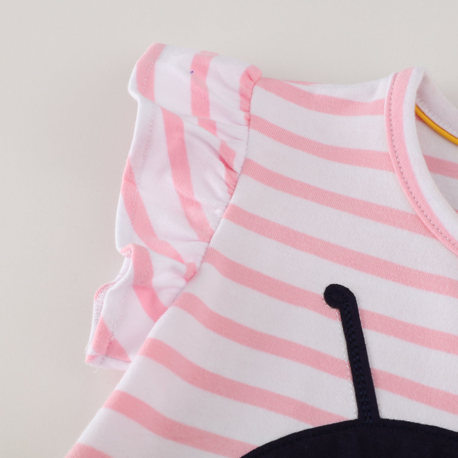 Lady Bug Stripe Dress