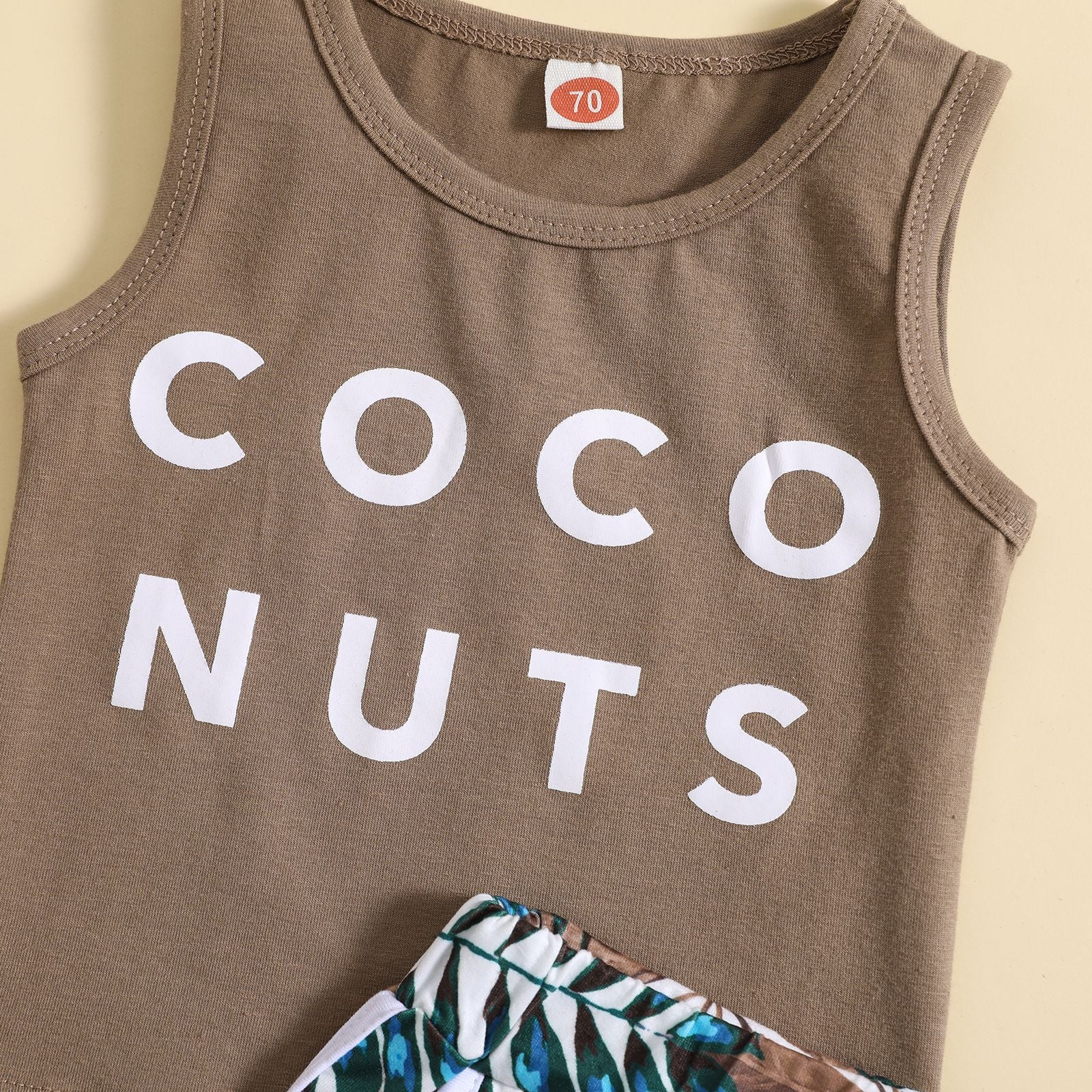 Coco Nuts Summer Vest & Short Set