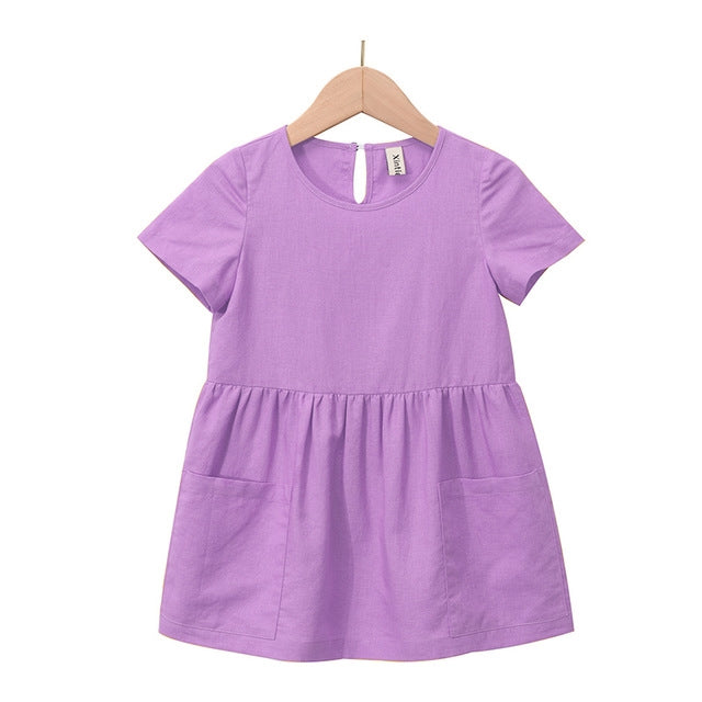 Emma Pocket Cotton Dress