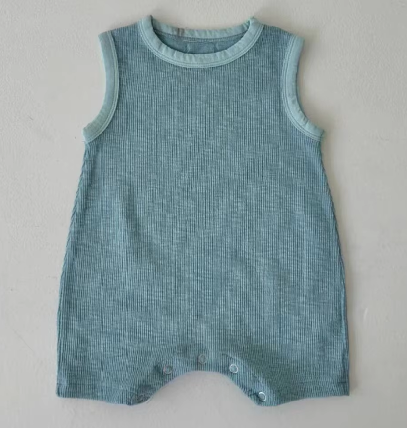 Toddler Cotton Sleeveless Romper