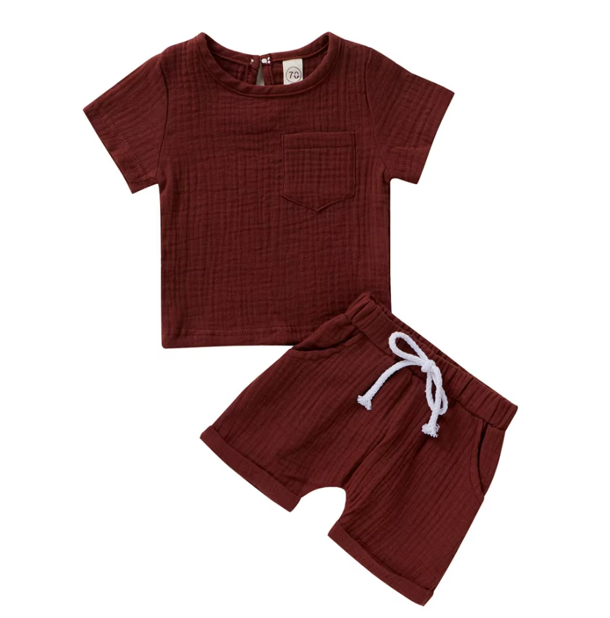 Aleeh Pocket T-shirt Shorts