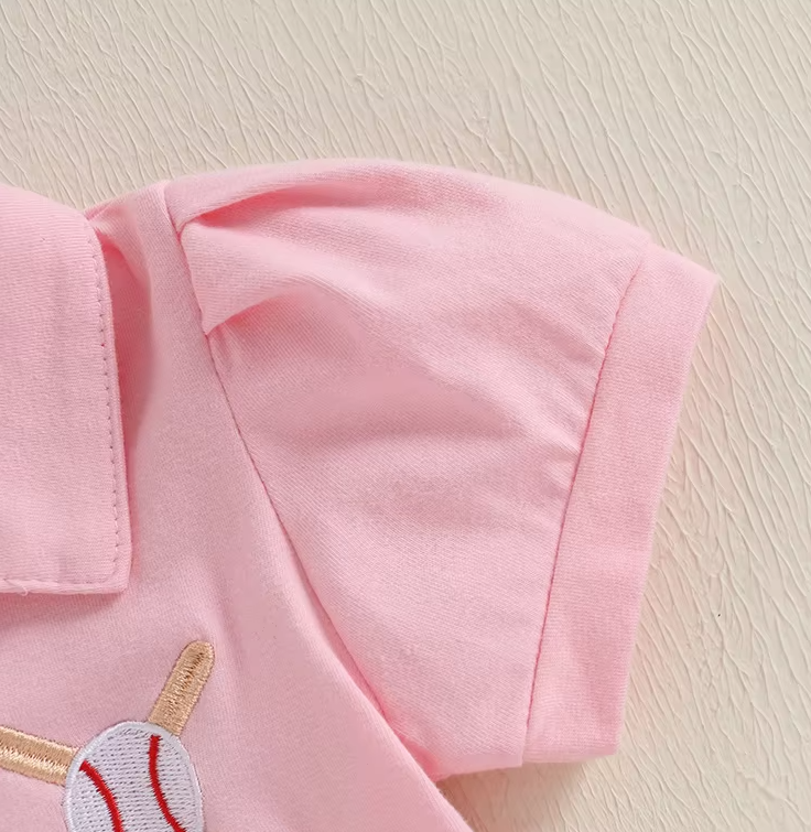 Claire Pink Sporty Dress