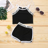 Kaela Strap Summer Shirt Set