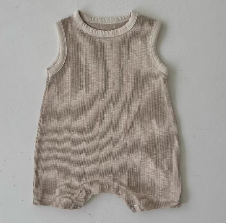 Toddler Cotton Sleeveless Romper