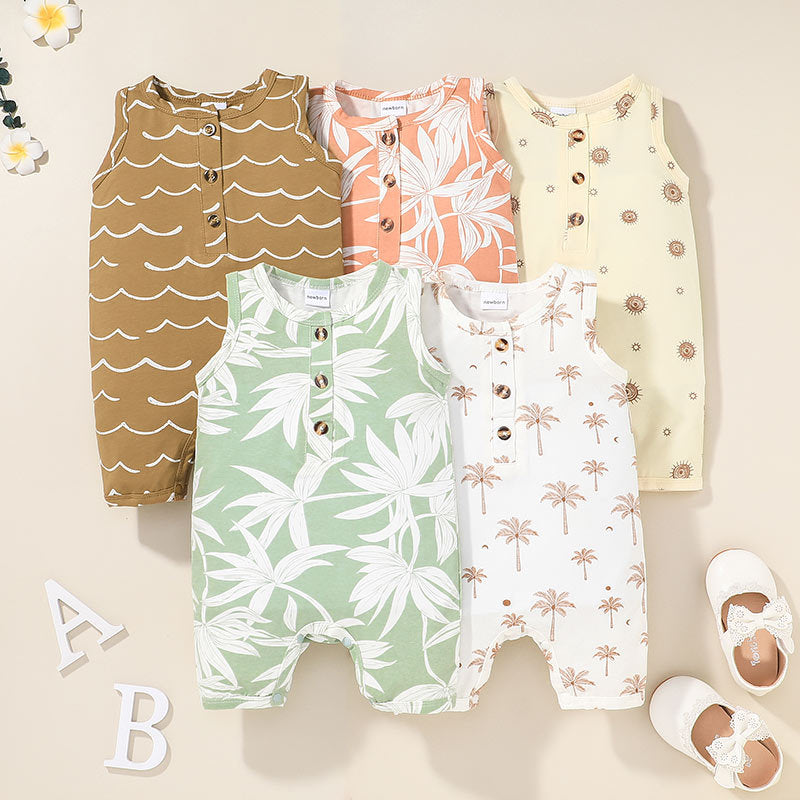 Jannie Vest Cotton Romper