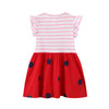 Lady Bug Stripe Dress