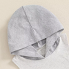 Rocco Gray Summer Sleeveless Hoodie Shorts Set