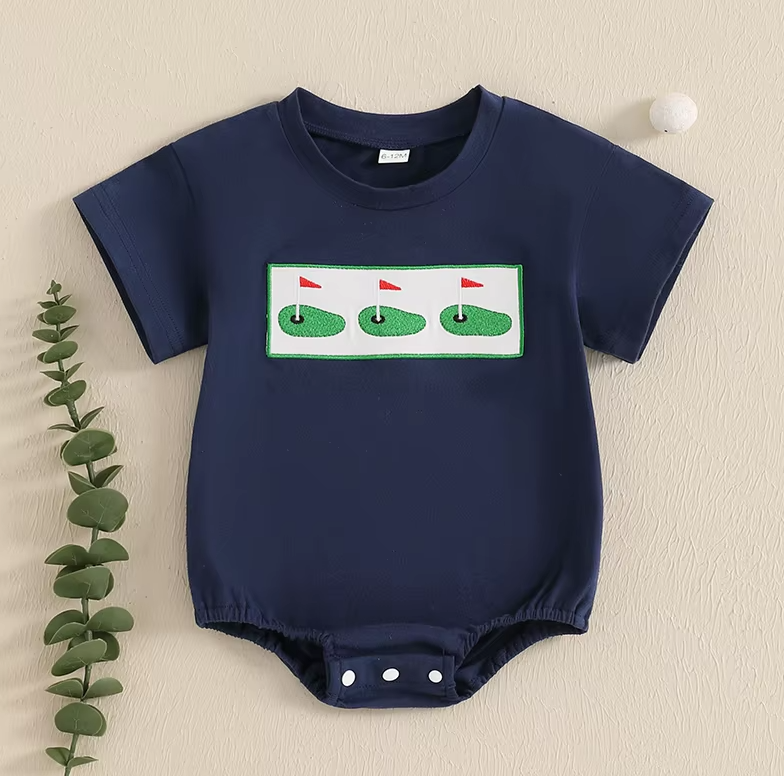 Theodore Comfortable Crew Neck Romper
