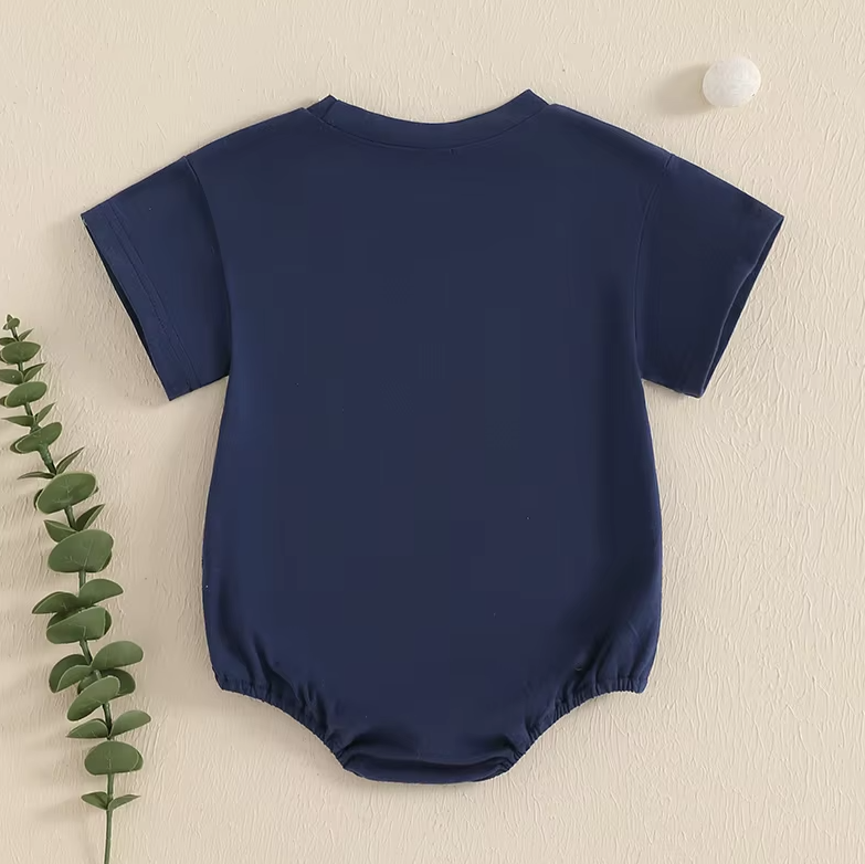 Theodore Comfortable Crew Neck Romper