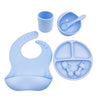 100% Food Grade Silicone Feeding Set