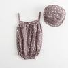 Scarlett Star Sleeveless Smocked Suit and Hat Set