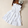 Short Sleeved Polka Dot Summer Dress