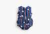 Cotton Printed Baby One-piece Doll Collar