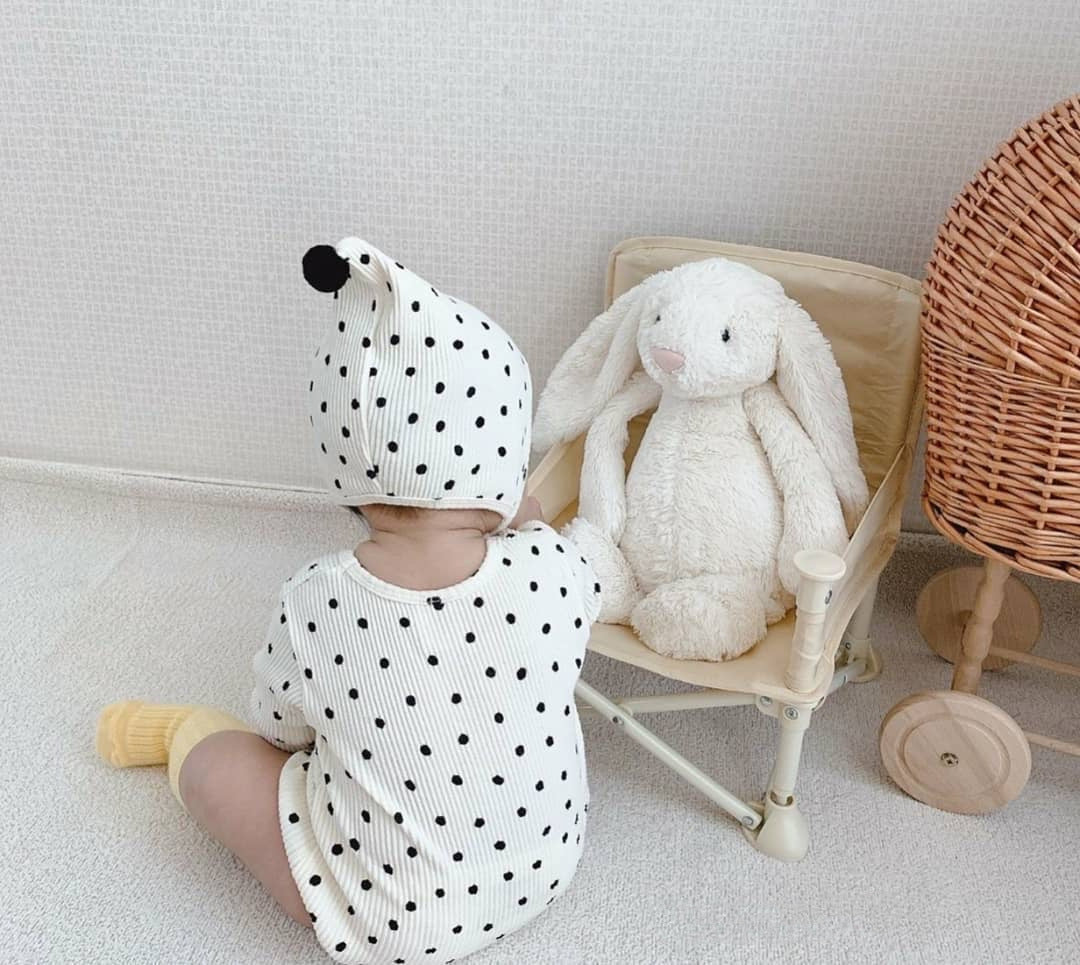 Dotty Hat and Suit Set