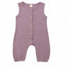 Round Neck Solid Jumpsuit