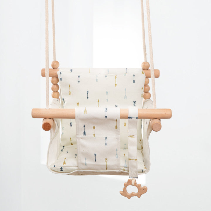 Cotton Canvas Baby Swing