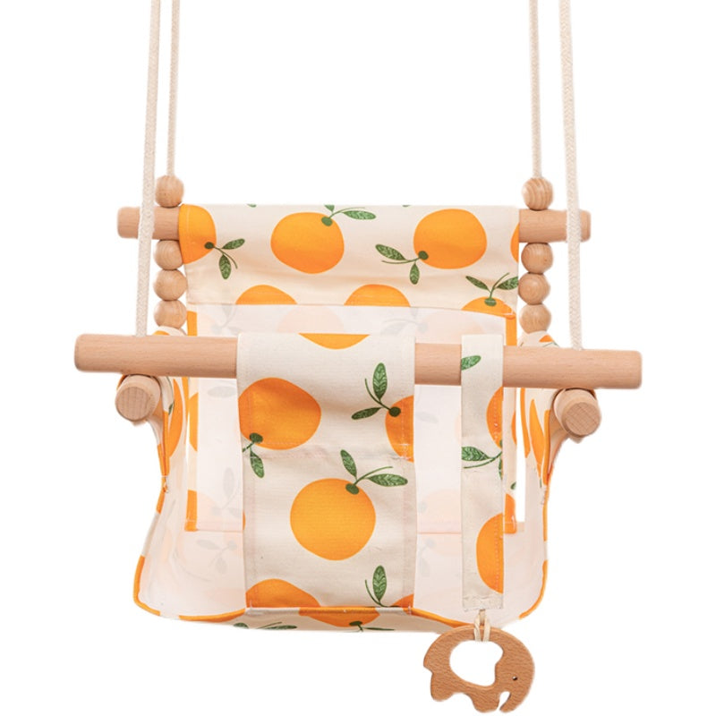 Cotton Canvas Baby Swing