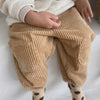 All-match Cotton Patch Casual Carrot Pants