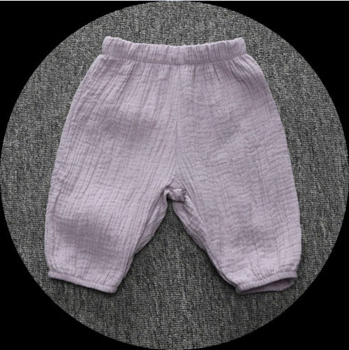 Justine Baggy Cotton Harem Short Pants