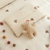 Embroidery Baby Breathable  Flat Head Shaping Pillow