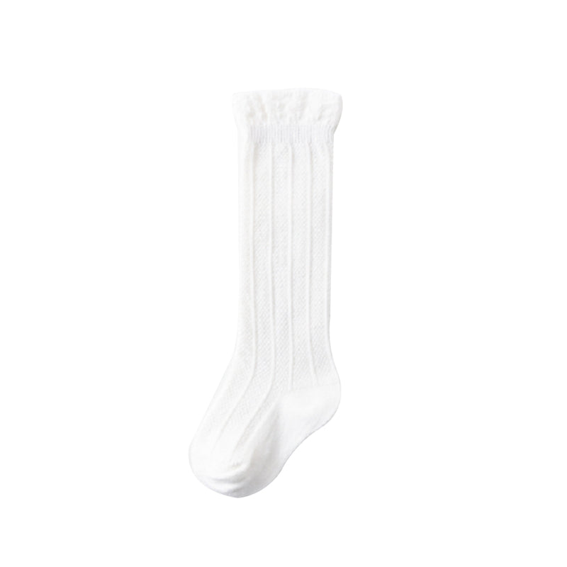 Pure Cotton Solid Color Socks