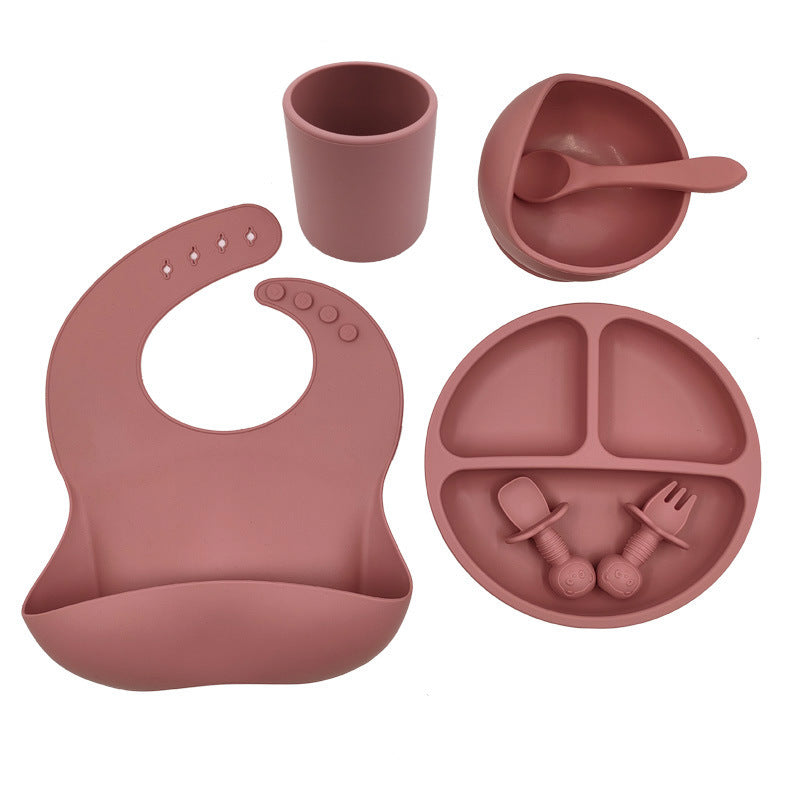 100% Food Grade Silicone Feeding Set