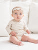 Organic Cotton Kylie Floral Kai Kimono Bodysuit