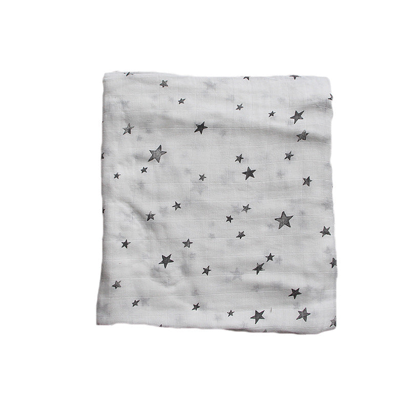 Bamboo Muslin Swaddle Receiving Blanket