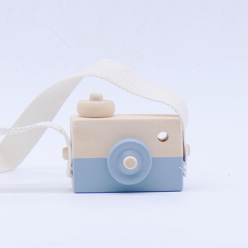 Cute Wooden Toys Camera Baby Kids
