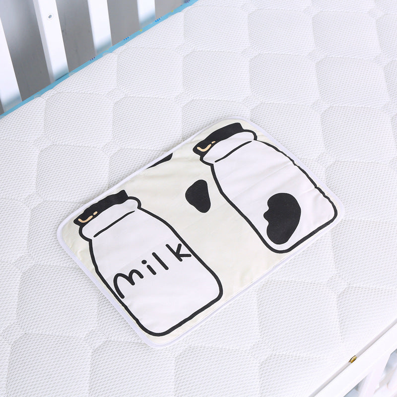 Baby cotton portable diaper changing pad