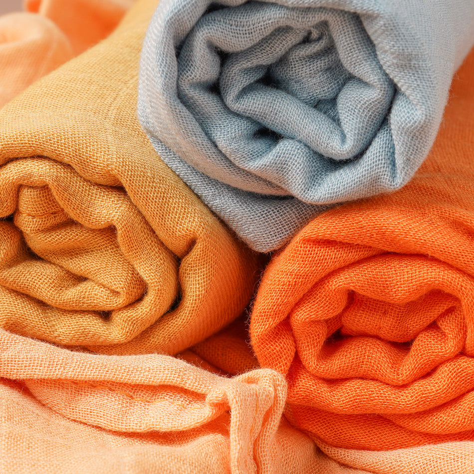 5-Pack Kangobaby Muslin Swaddle Blankets