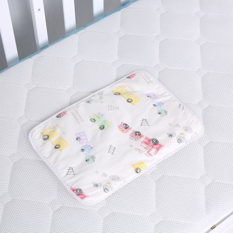 Baby cotton portable diaper changing pad