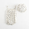 Scarlett Star Sleeveless Smocked Suit and Hat Set
