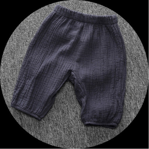 Justine Baggy Cotton Harem Short Pants