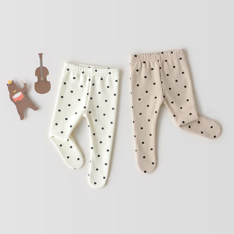 Polka Dot Baby Leggings