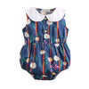 Load image into Gallery viewer, Cotton Printed Baby One-piece Doll Collar