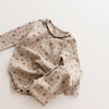 Riley Bud Long Sleeved Cotton Romper Set