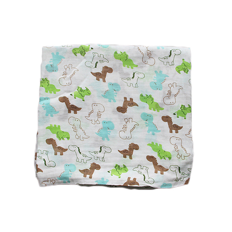 Bamboo Muslin Swaddle Receiving Blanket